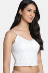Zivame Bra Top With Inbuilt Cups - White — thumbnail 4