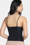 Zivame Bra Top With Inbuilt Cups - Black — thumbnail 3