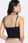 Zivame Bra Top With Inbuilt Cups - Black — thumbnail 3