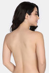 Zivame Padded Non Wired Low Coverage Stick-On Bra - Black — thumbnail 3