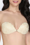 Zivame Padded Non Wired Low Coverage Stick-On Bra - Skin — thumbnail 6