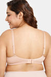 Zivame True Curv Double Layered Non Wired 3/4th Coverage Super Support Bra - Roebuck — thumbnail 2