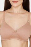 Zivame Padded Non Wired 3/4th Coverage T-Shirt Bra - Roebuck — thumbnail 4