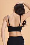 Zivame Freeform Padded Non Wired 3/4Th Coverage Bralette - Black — thumbnail 3