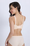 Zivame Freeform Padded Non Wired 3/4th Coverage Tshirt Bra - Skin — thumbnail 3