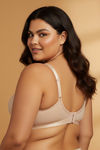 Zivame True Curv Single Layered Non Wired Full Coverage 360 Minimiser Bra - Skin — thumbnail 2