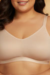 Zivame True Curv Single Layered Non Wired Full Coverage 360 Minimiser Bra - Skin — thumbnail 4
