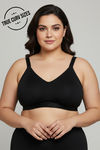 Zivame True Curv Single Layered Non Wired Full Coverage 360 Minimiser Bra - Tap Shoe — thumbnail 1