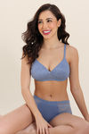 Zivame Love Potion Padded Non Wired Medium Coverage Tshirt Bra - Infinity — thumbnail 5