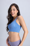 Zivame Freeform Padded Non Wired Full Coverage Lace Bra - Riviera — thumbnail 2
