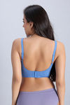 Zivame Freeform Padded Non Wired Full Coverage Lace Bra - Riviera — thumbnail 3