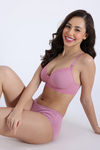 Zivame Padded Non Wired 3/4th Coverage Tshirt Bra - Polignac — thumbnail 5