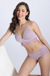 Zivame Padded Non Wired 3/4th Coverage Tshirt Bra - Elderberry — thumbnail 6