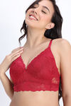Zivame Enchanted Padded Non Wired 3/4th Coverage Lace Bra - Scooter — thumbnail 6