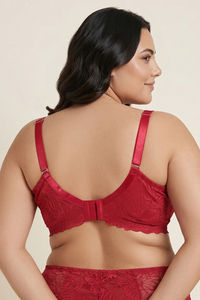 Zivame Enchanted True Curv Double Layered Non Wired Full Coverage Super Support Bra - Scooter — thumbnail 3