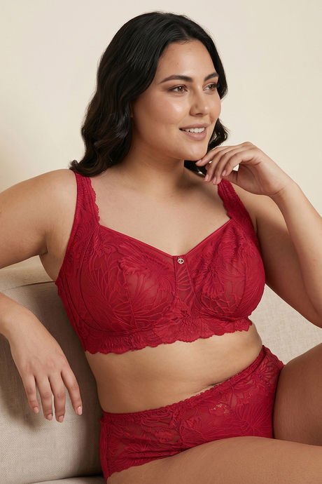 Zivame Enchanted True Curv Double Layered Non Wired Full Coverage Super Support Bra - Scooter — image 4