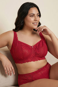 Zivame Enchanted True Curv Double Layered Non Wired Full Coverage Super Support Bra - Scooter — thumbnail 4