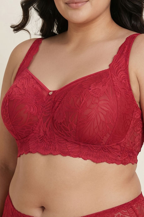 Zivame Enchanted True Curv Double Layered Non Wired Full Coverage Super Support Bra - Scooter — image 5