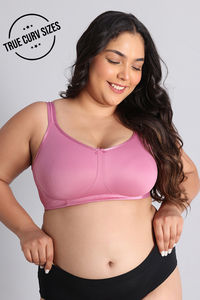 Zivame True Curv Single Layered Non Wired Full Coverage Super Support Bra - Polignac — thumbnail 1