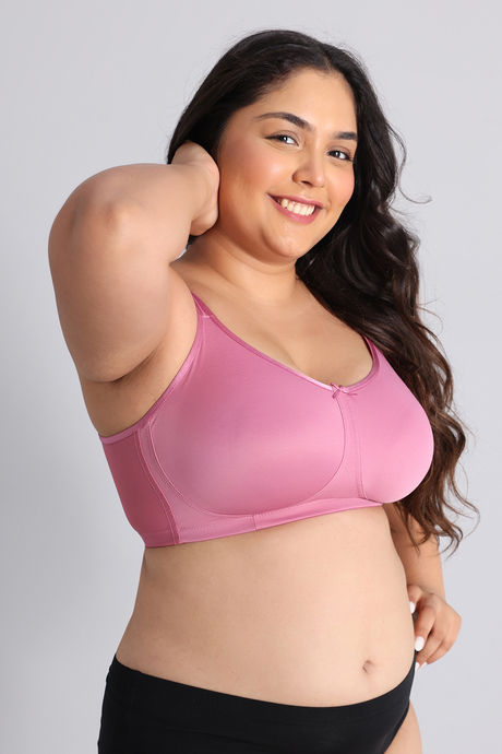 Zivame True Curv Single Layered Non Wired Full Coverage Super Support Bra - Polignac — image 2