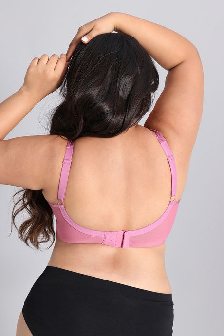 Zivame True Curv Single Layered Non Wired Full Coverage Super Support Bra - Polignac — image 3