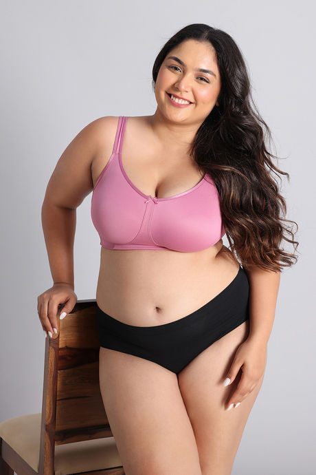 Zivame True Curv Single Layered Non Wired Full Coverage Super Support Bra - Polignac — image 4