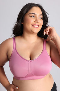 Zivame True Curv Single Layered Non Wired Full Coverage Super Support Bra - Polignac — thumbnail 5
