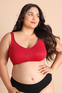 Zivame True Curv Single Layered Non Wired Full Coverage Minimiser Bra - Scooter — thumbnail 2