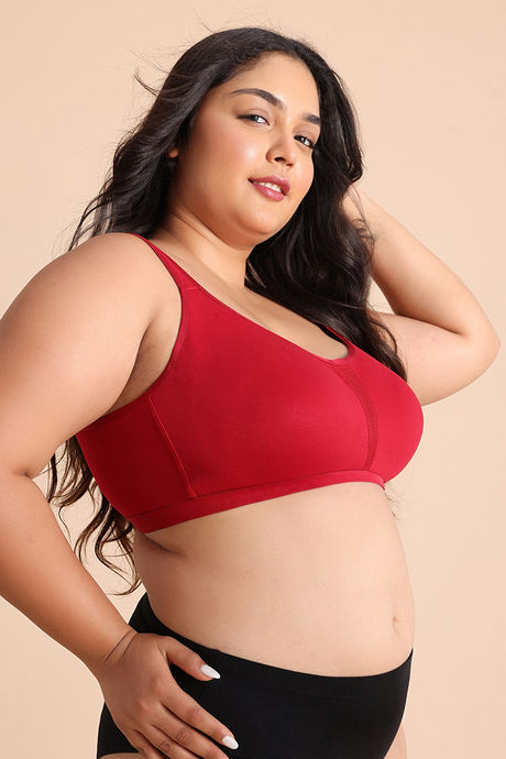 Zivame True Curv Single Layered Non Wired Full Coverage Minimiser Bra - Scooter — image 3