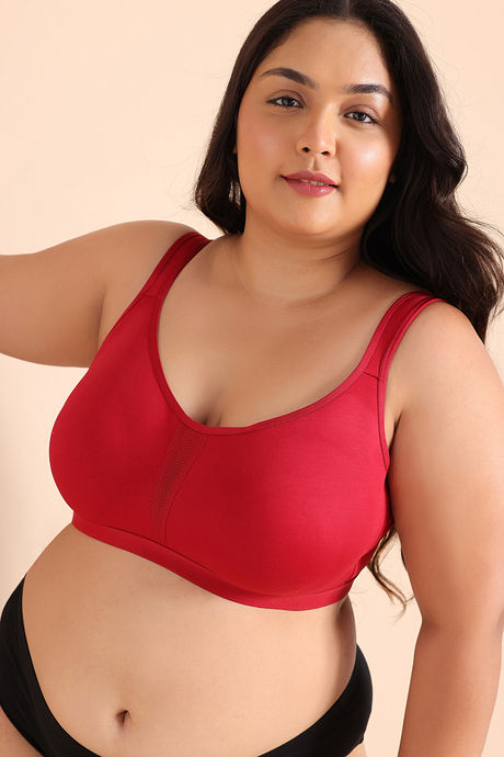 Zivame True Curv Single Layered Non Wired Full Coverage Minimiser Bra - Scooter — image 5