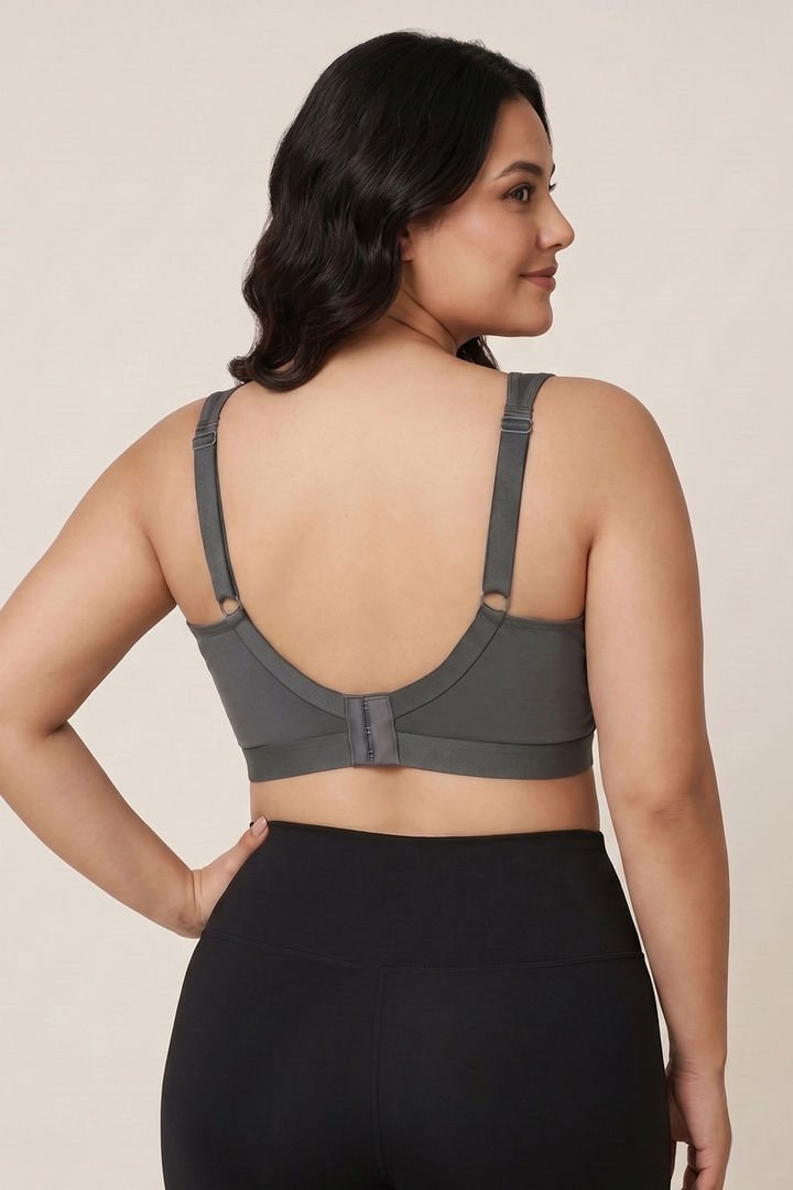 Zivame True Curv Single Layered Non Wired Full Coverage Minimiser Bra - Turbulence — image 3