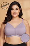 Zivame Beautiful Basic True Curv Single Layered Non Wired Full Coverage Minimiser Bra - Elderberry — thumbnail 1
