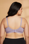 Zivame Beautiful Basic True Curv Single Layered Non Wired Full Coverage Minimiser Bra - Elderberry — thumbnail 2