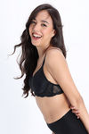 Zivame Padded Regular Wired 3/4th Coverage Tshirt Bra - Anthracite — thumbnail 3