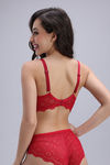 Zivame Padded Non Wired 3/4th Coverage T-Shirt Bra - Wine — thumbnail 3