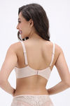 Zivame Padded Non Wired Medium Coverage T-Shirt Bra - Skin — thumbnail 3