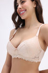 Zivame Padded Non Wired Medium Coverage T-Shirt Bra - Skin — thumbnail 6