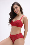 Zivame Padded Non Wired 3/4th Coverage Strapless Bra - Wine — thumbnail 4