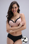 Zivame Padded Non Wired 3/4th Coverage Tshirt Bra - Skin — thumbnail 1