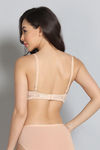 Zivame Padded Non Wired 3/4th Coverage Tshirt Bra - Skin — thumbnail 2