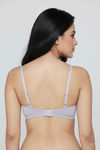 Zivame Padded Non Wired Medium Coverage Tshirt Bra - Thistel — thumbnail 5