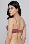 Zivame Padded Regular Wired 3/4th Coverage Tshirt Bra - Polka — thumbnail 2