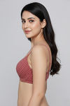 Zivame Padded Regular Wired 3/4th Coverage Tshirt Bra - Polka — thumbnail 3
