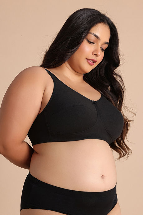 Zivame True Curv Double Layered Non Wired Full Coverage Super Support Bra - Tap Shoe — image 2