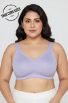Zivame True Curv Double Layered Non Wired Full Coverage Super Support Bra - Thistel — thumbnail 1