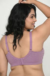 Zivame True Curv Double Layered Non Wired Full Coverage Super Support Bra - Valerian — thumbnail 2