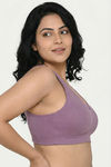 Zivame True Curv Double Layered Non Wired Full Coverage Super Support Bra - Valerian — thumbnail 3