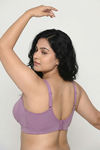 Zivame True Curv Double Layered Non Wired Full Coverage Super Support Bra - Valerian — thumbnail 5