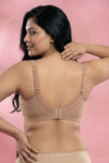 Zivame True Curv Double Layered Non Wired Full Coverage Minimiser Bra - Roebuck — thumbnail 2