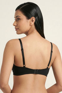 Zivame Double Layered Non Wired 3/4th Coverage Tshirt Bra - Tap Shoe — thumbnail 2